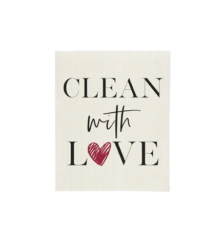 Clean With Love Sponge Cloth