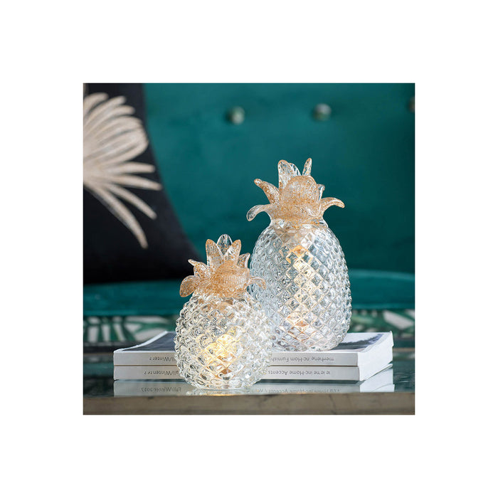 LED Glass Pineapple