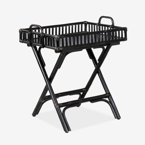 Wren Folding Side Table - Black