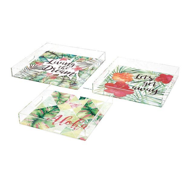 Aloha Acrylic Tray
