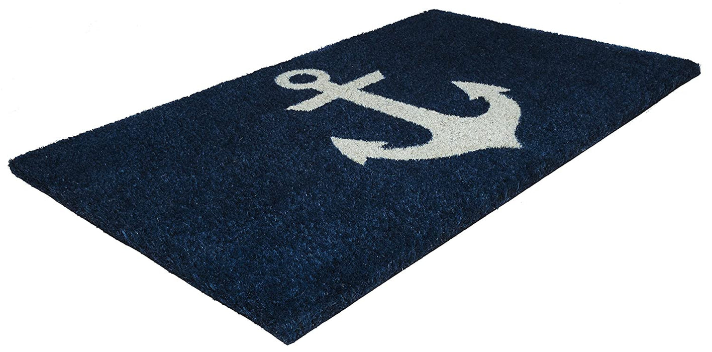 Blue Anchor Doormat