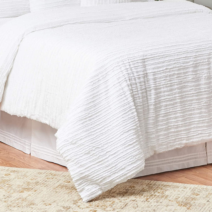 5-Piece Eyelashes Comforter - White