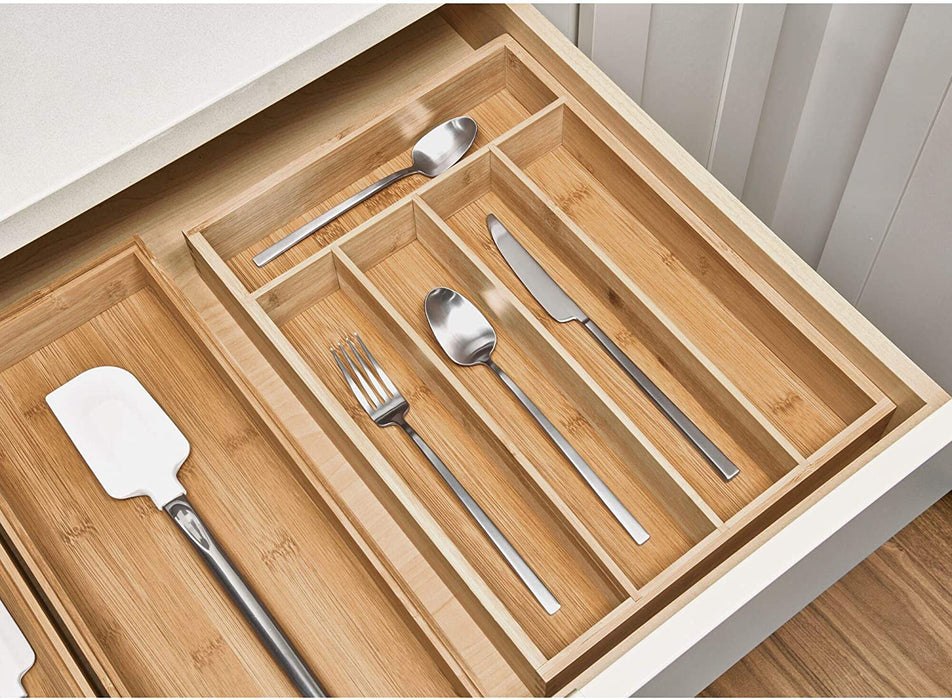 InterDesign Formbu Cutlery Tray - Natural
