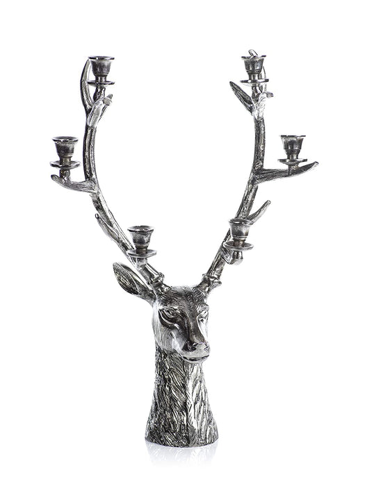 Stag Head 6-Tier Candleholder