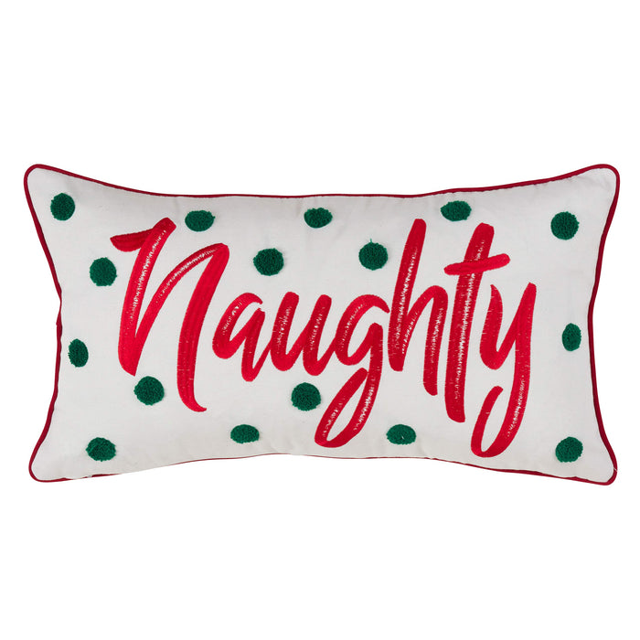 Naughty Or Nice Pillow