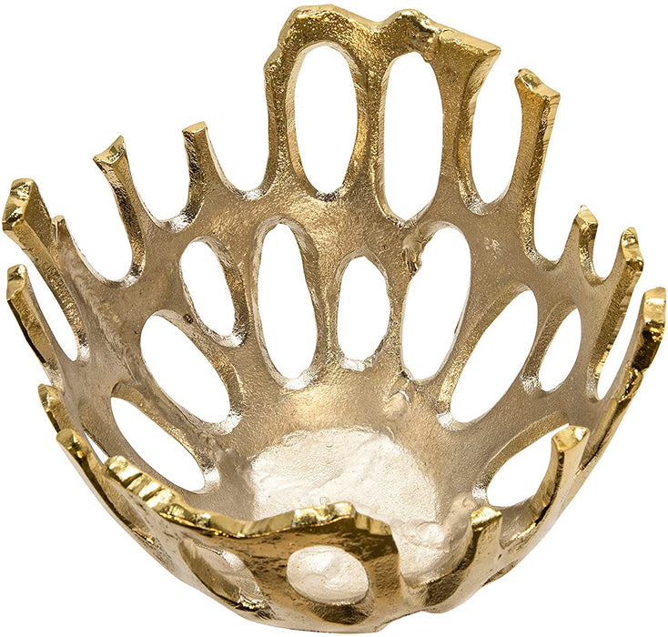 Champagne Cut-Out Bowl