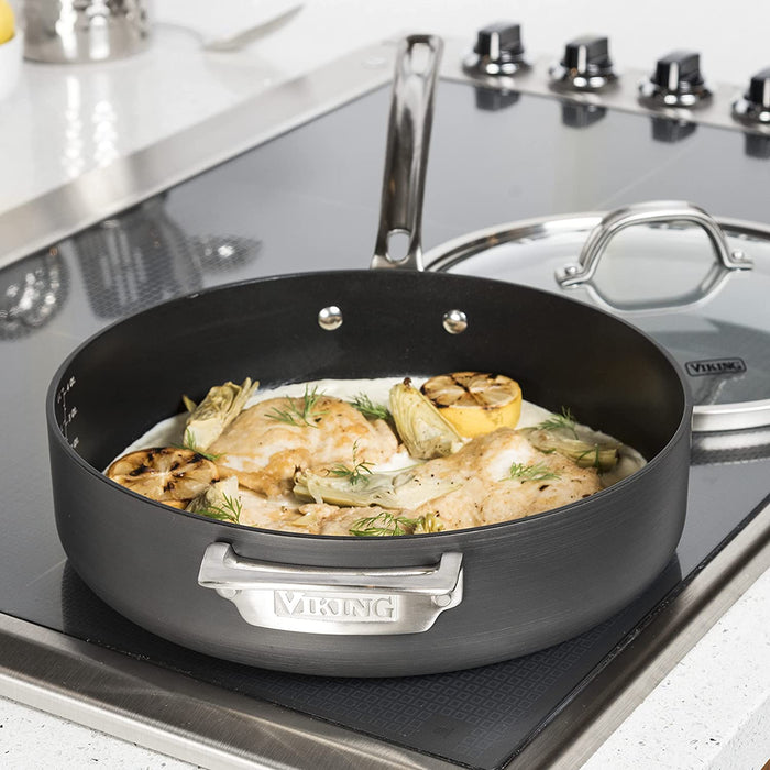 10-Piece Hard Anodized Nonstick Cookware Set