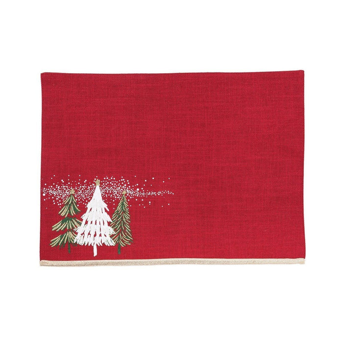 Snowy Trees Placemat