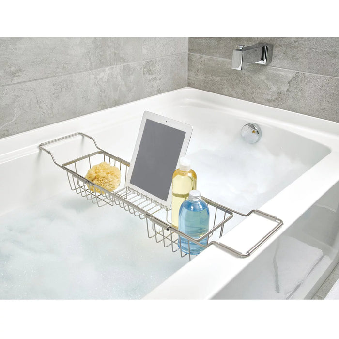 InterDesign Everett Adjustable Over Bathtub Caddy