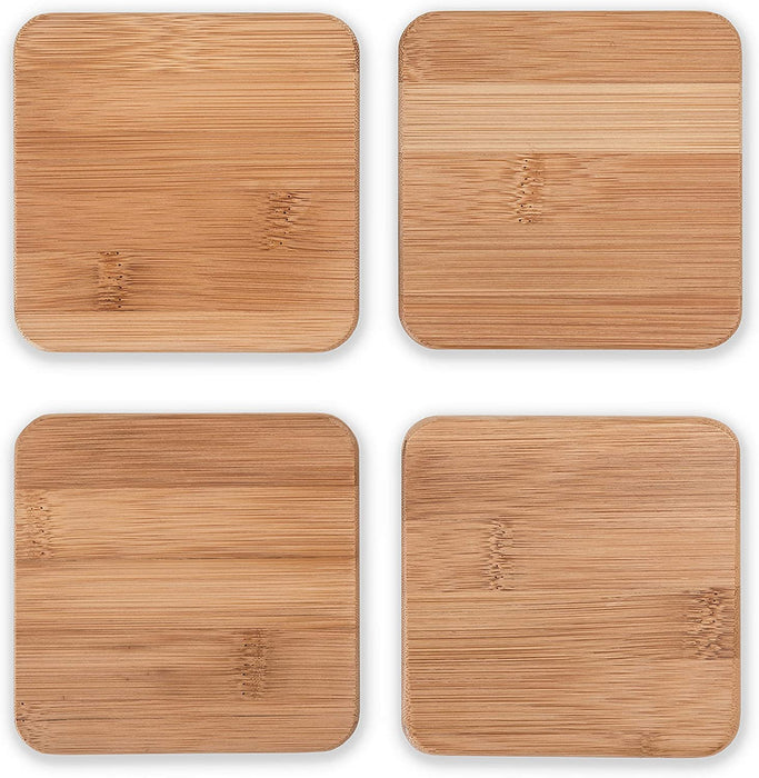 Bamboo Coaster Set
