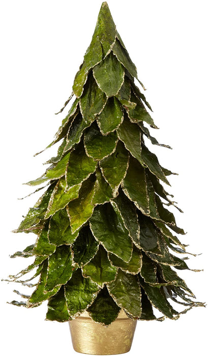 Natural Leaf Tree On Pot