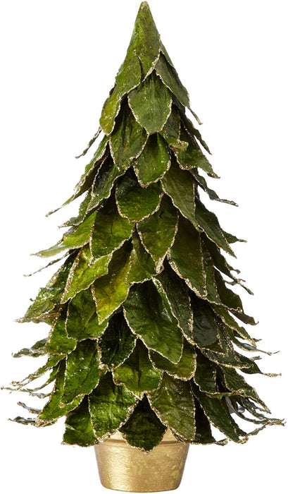 Natural Leaf Tree On Pot