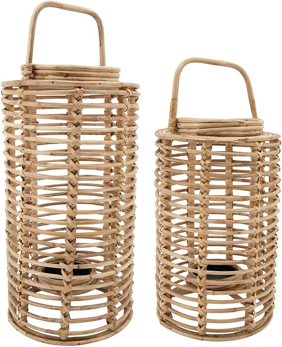 Wicker Lantern - Natural