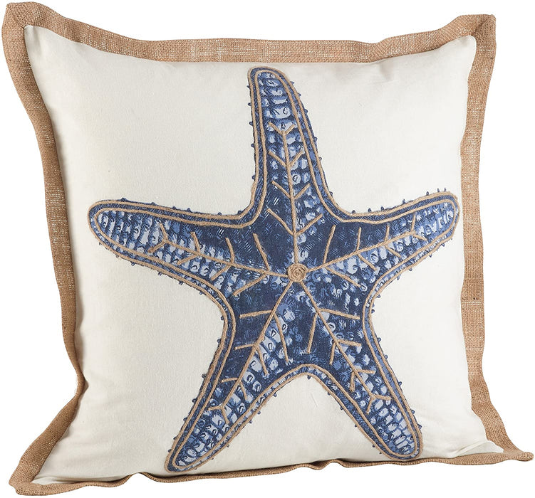 Nautical Print Pillow