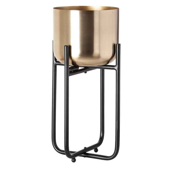 Sona Metal Planter With Stand - Large