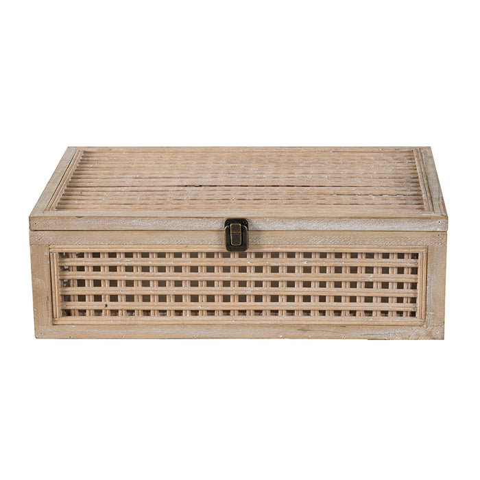 Bamboo Fir Wood Decor Box
