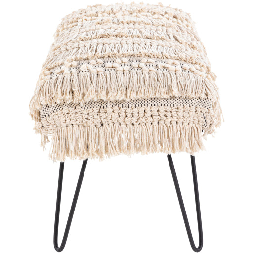 Adilah Cream / Black Bench