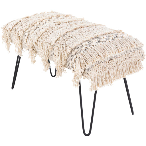 Adilah Cream / Black Bench
