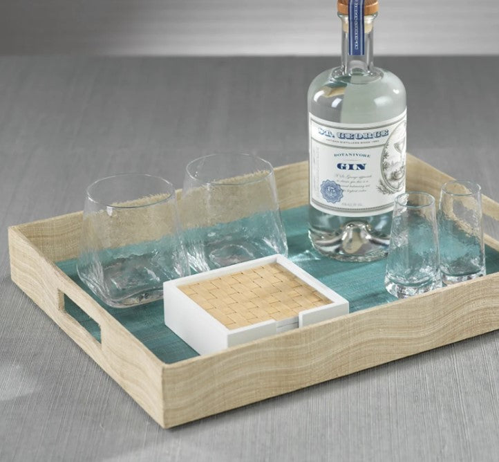 Agrari Abaca Silk Rectangular Tray