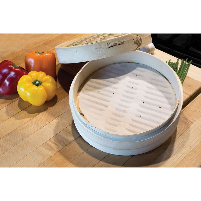 Helen's Asian Kitchen 3-Piece Bamboo Steamer