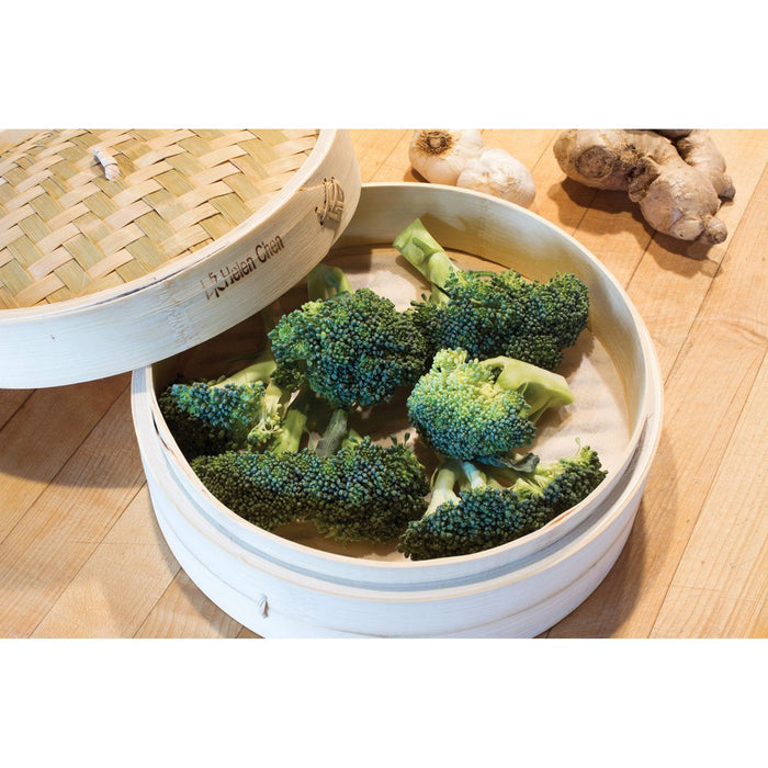 Helen's Asian Kitchen 3-Piece Bamboo Steamer