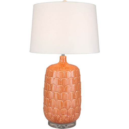 Bayview Bright Orange 31" Lamp