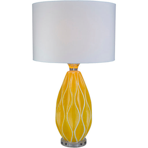 Bethany Saffron Glazed 28" Table Lamp
