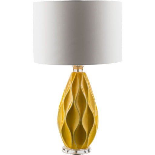 Bethany Saffron Glazed 28" Table Lamp