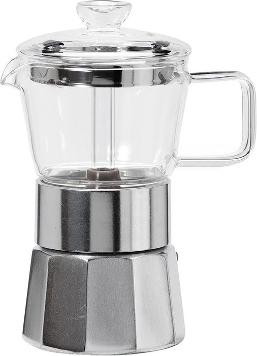 Oggi Borosilicate Moka Pot