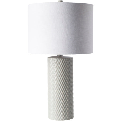 Branch Light Gray 24" Lamp