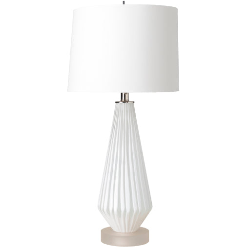 Britt White 30" Lamp