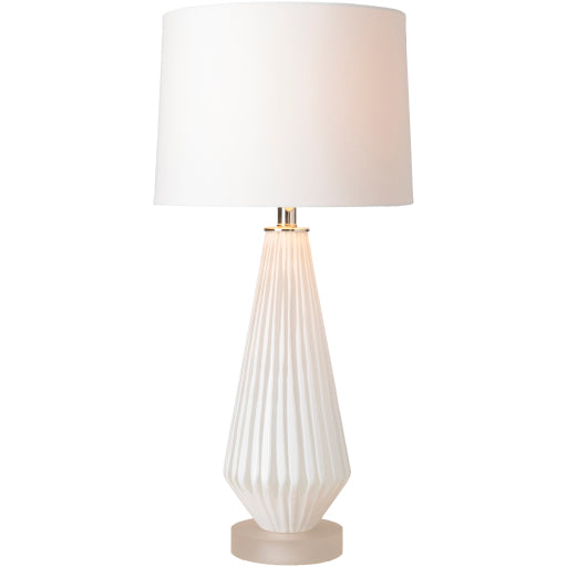 Britt White 30" Lamp