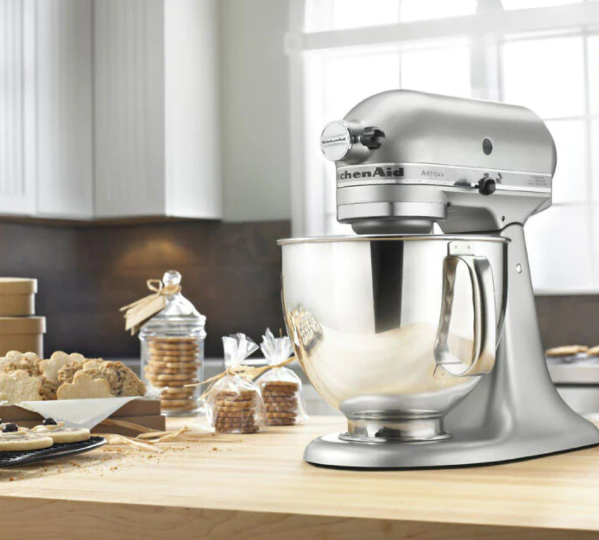 KitchenAid Artisan Series Stand Mixer - Contour Silver — BDC Living KitchenAid Artisan Series Stand Mixer - Contour Silver — BDC Living