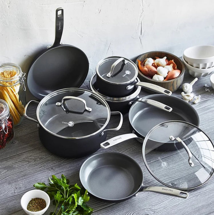 GreenPan Chatham Hard Anodized 10-Piece Cookware Set