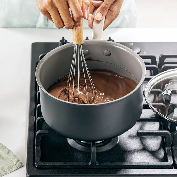 GreenPan Chatham Hard Anodized Ceramic Saucepan With Lid