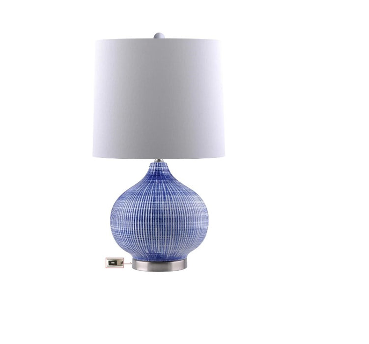 Cristal Textured Ceramic Table Lamp