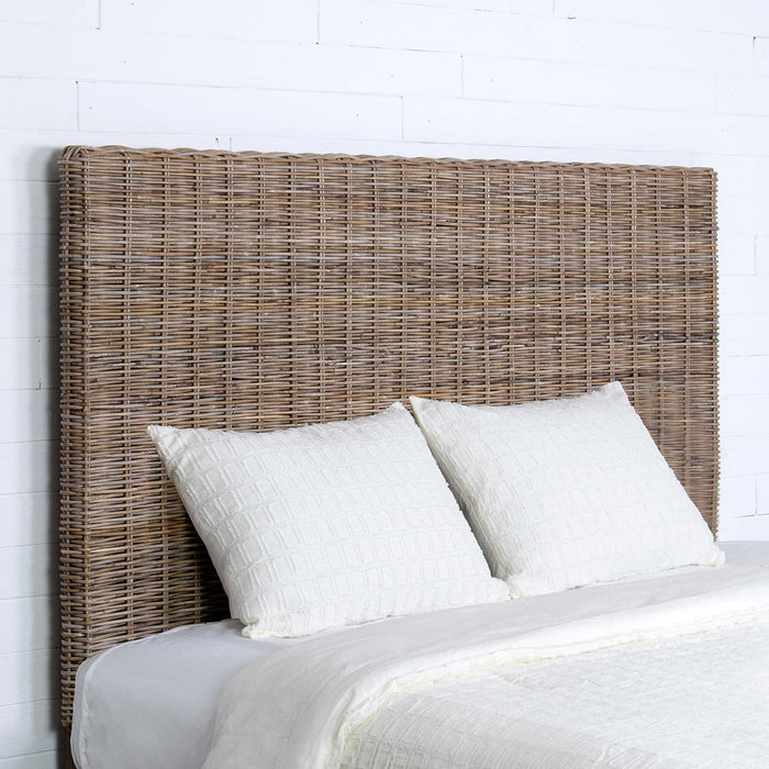 Seascape Rattan Headboard