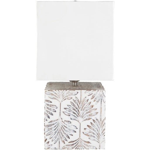 Dax White 19" Lamp