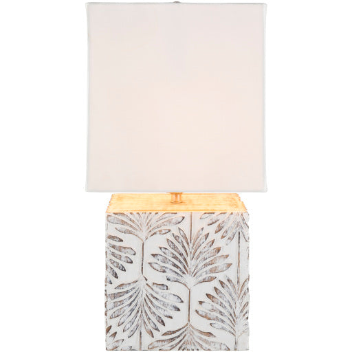 Dax White 19" Lamp