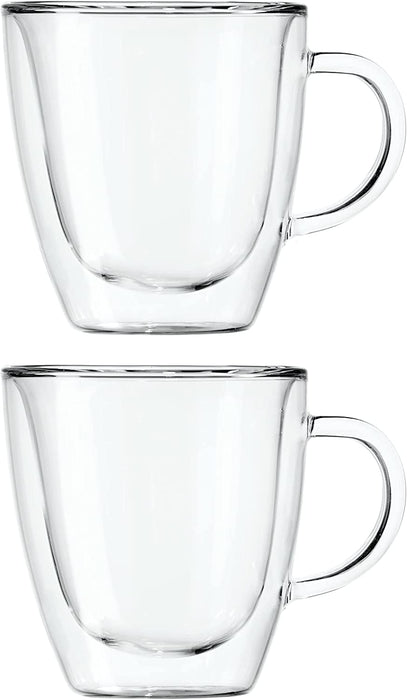 Oggi Double Wall Glass Cups