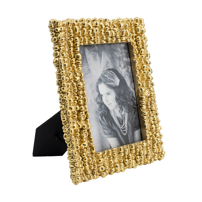 Metallic Gold Photo Frame
