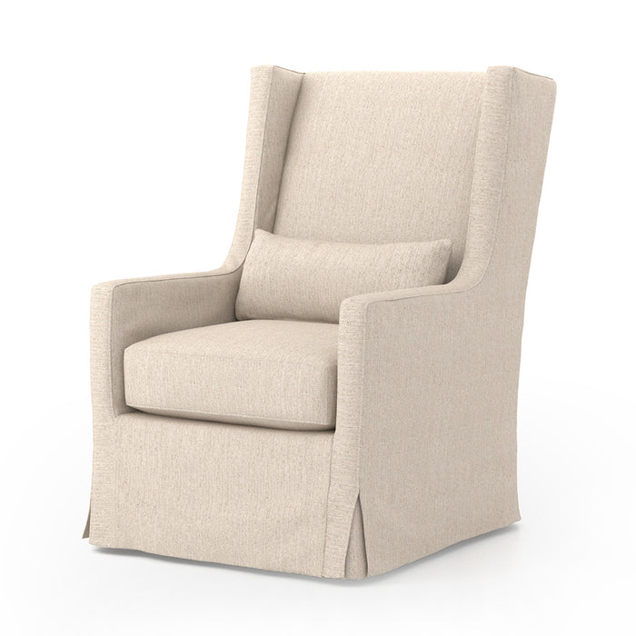 Swivel Wing Chair - Jette Linen