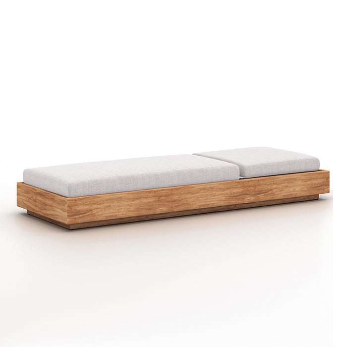 Kinta Outdoor Chaise - Stone Grey