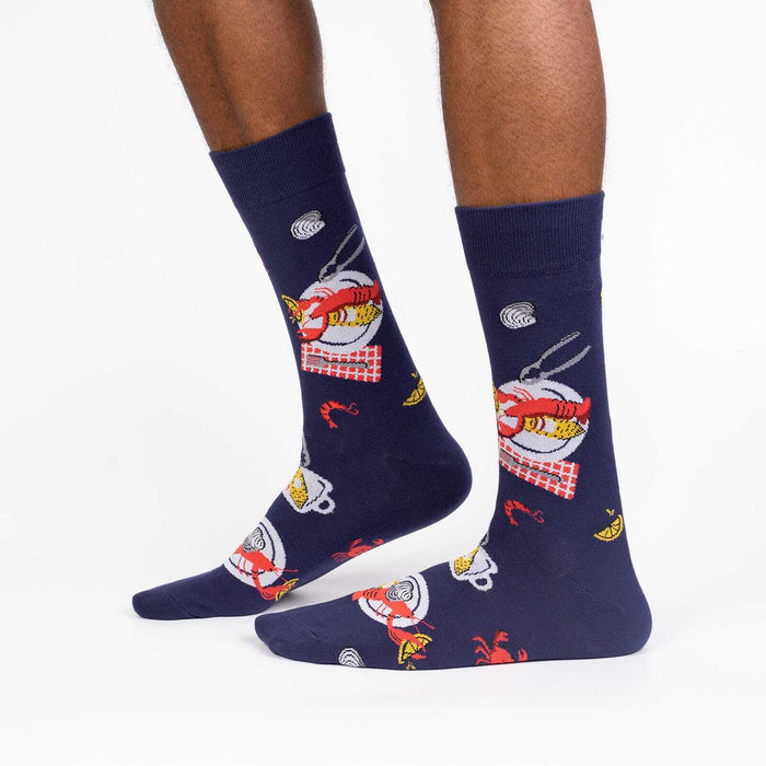 Get Crackin'! Men's Crew Socks