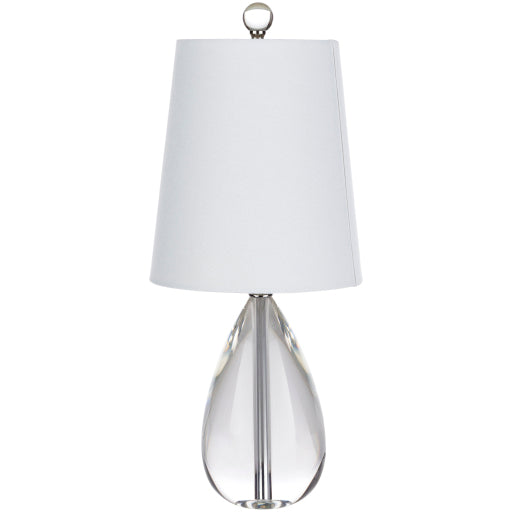 Hayes Clear 19" Lamp