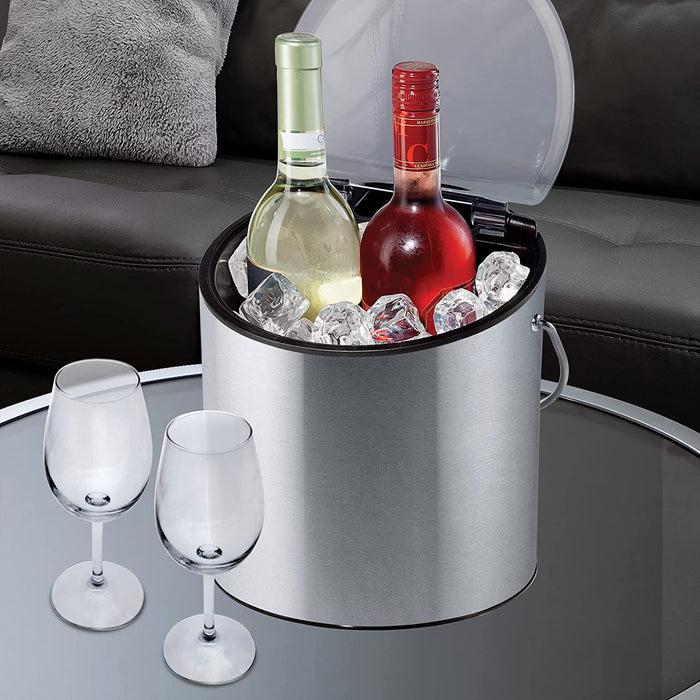 Oggi Stainless Steel Ice Wine Bucket — BDC Living
