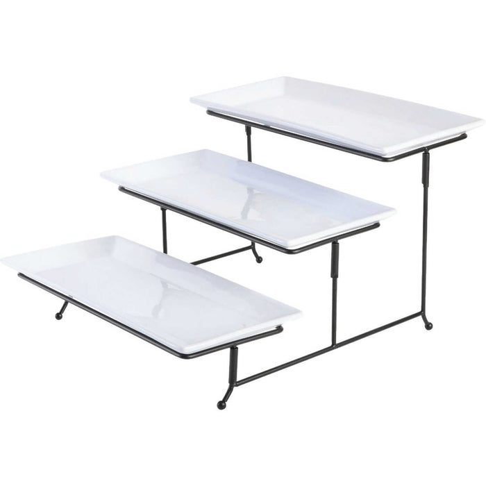 Gibson Home Gracious 3-Tier Serving Set