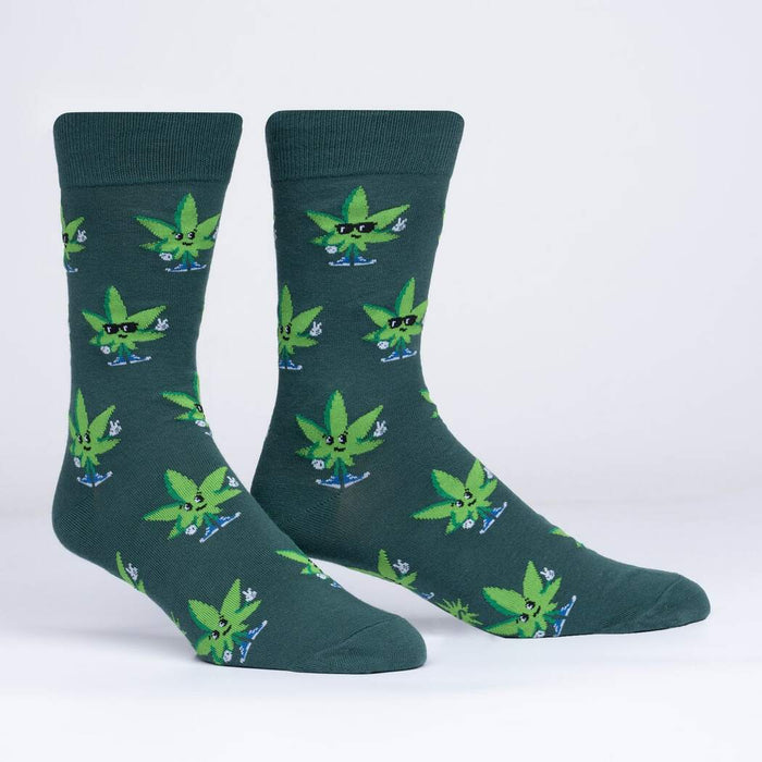 Green Peace Men's Crew Socks