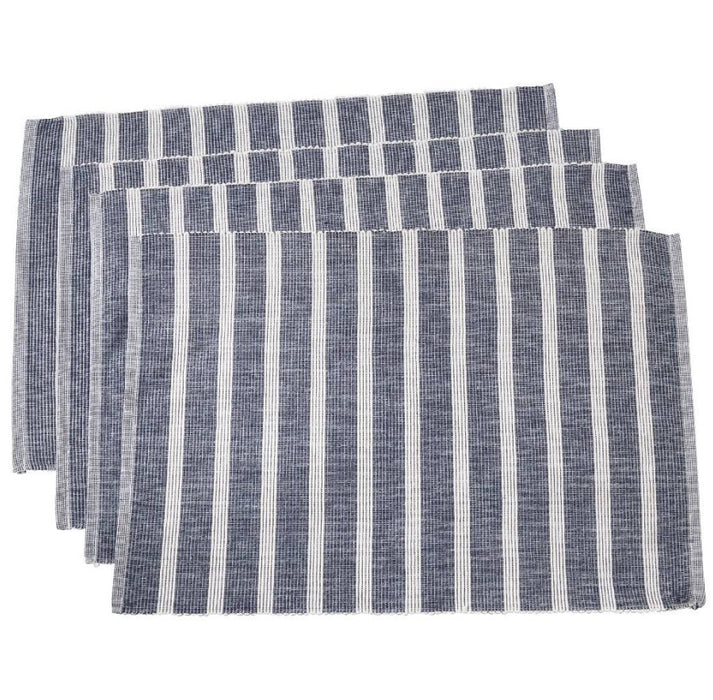 Navy Blue Striped Placemat