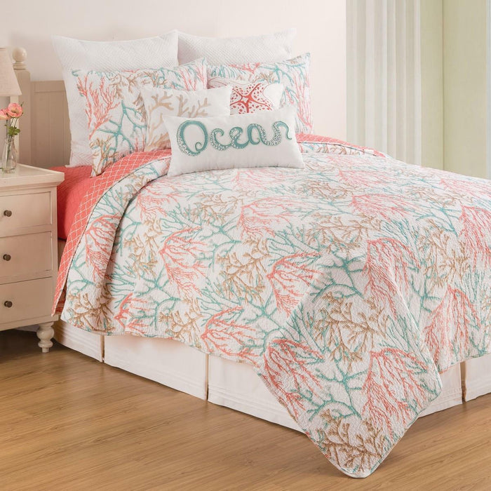 Oceanaire Seafoam Bedspread